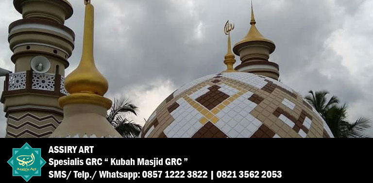 Kubah Masjid GRC, Simak Jenis-Jenis Kubah