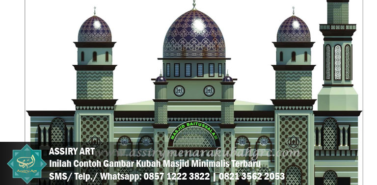 Inilah Contoh Gambar Kubah Masjid Minimalis Terbaru