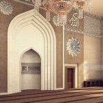 ornamen kaligrafi masjid